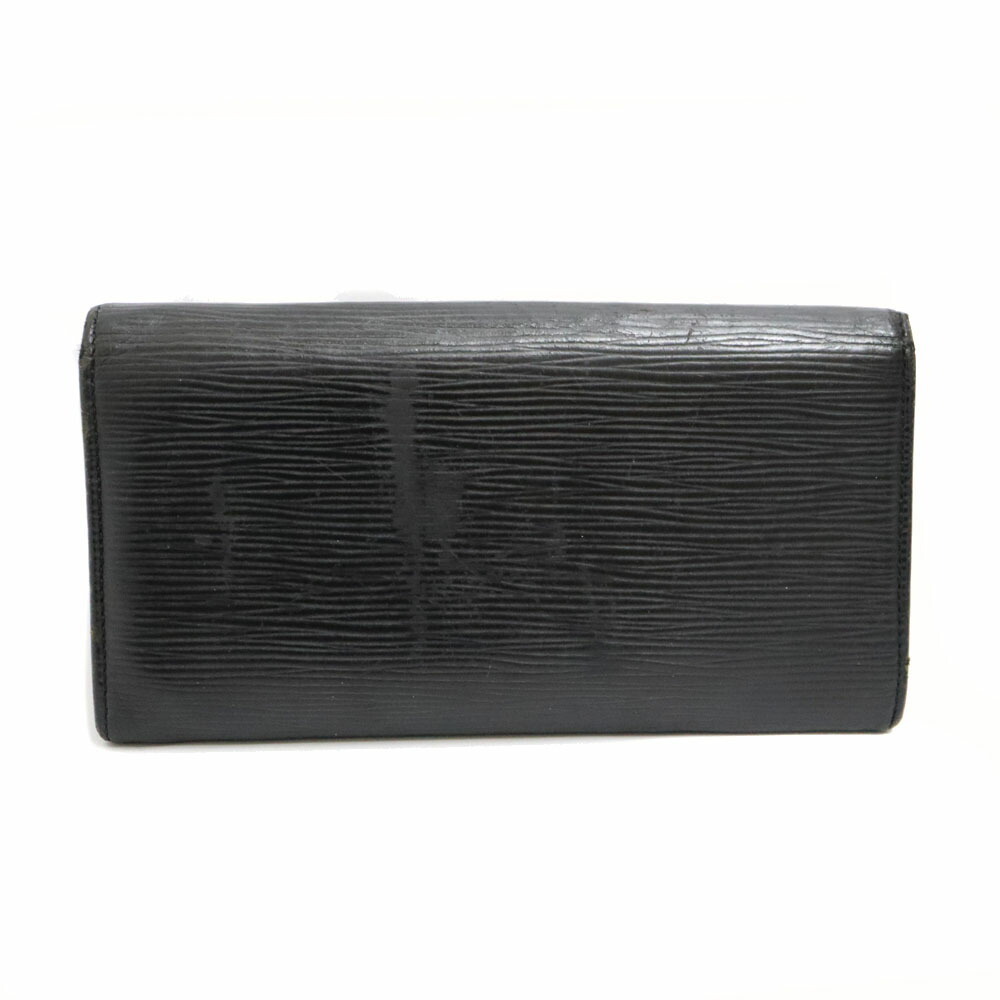 Louis Vuitton Portefeuille Black Wallet Sarah